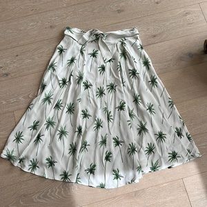 Milly Palm Tree Skirt